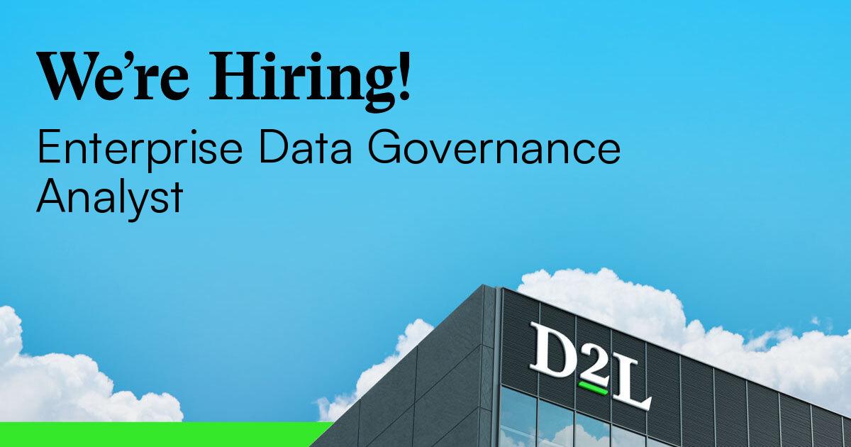 enterprise-data-governance-analyst-job-in-careers-at-d2l